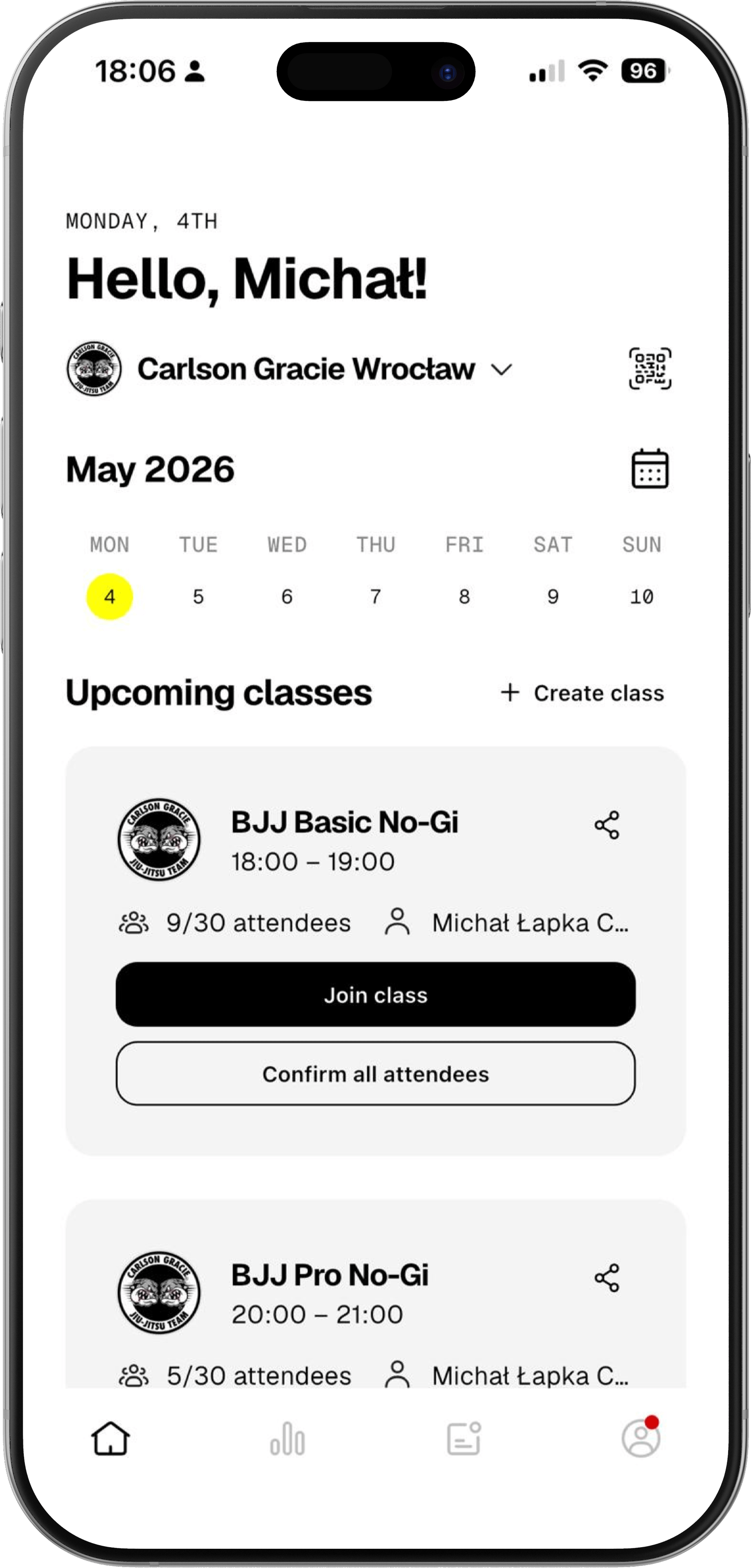Aplikacja MAAT na iPhone